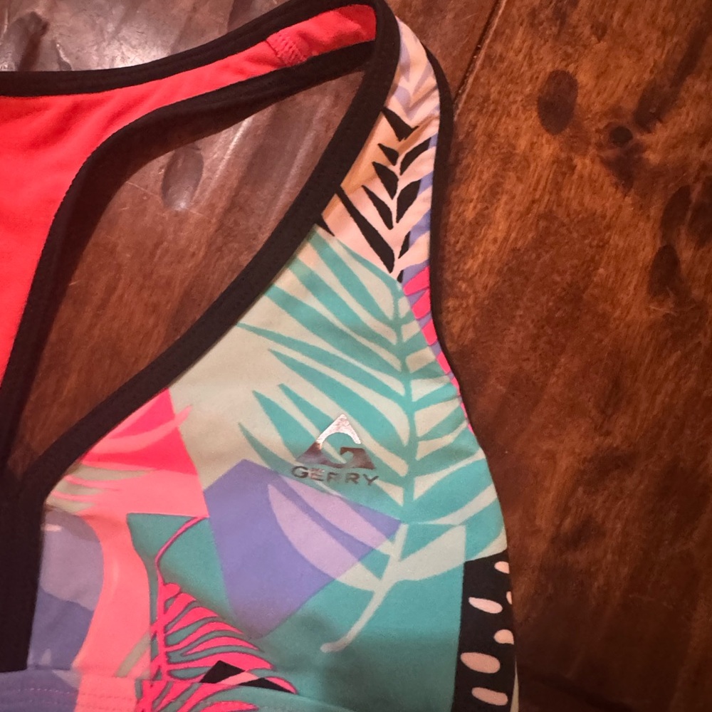 Colorful Kids Swim Bikini Top - Picture 2 of 3